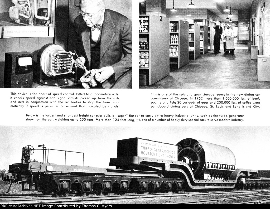 PRR "Pictorial Review Of Progress," Page 20, 1953